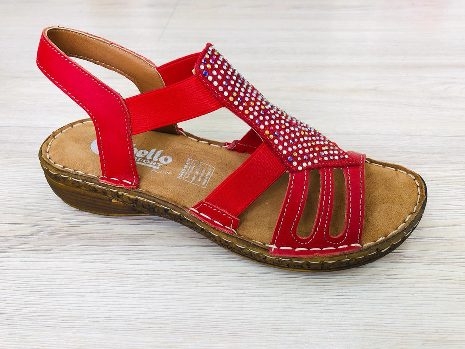Sharon - Red - Sandals