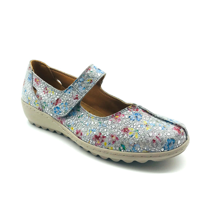Christie - Blue Floral - Shoes