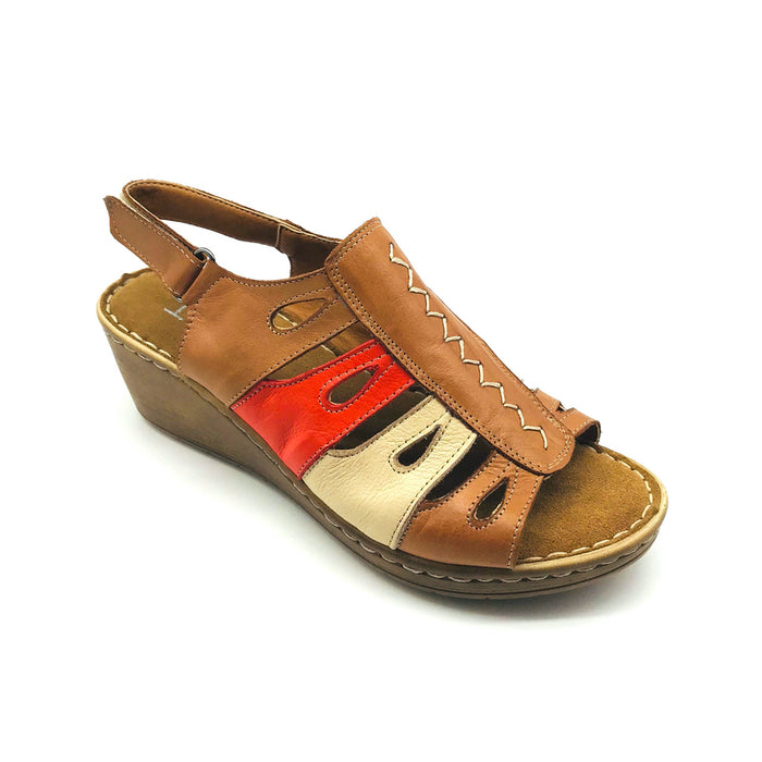 Sherry - Tan Multi - Sandals